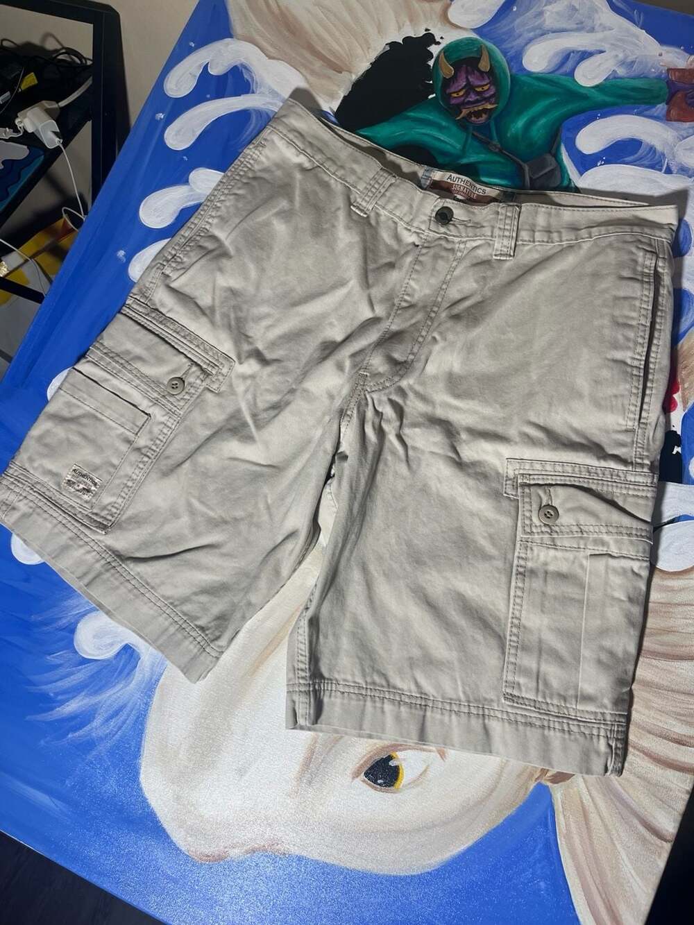 Levi's Authentics Signature Cargo Shorts Size 34